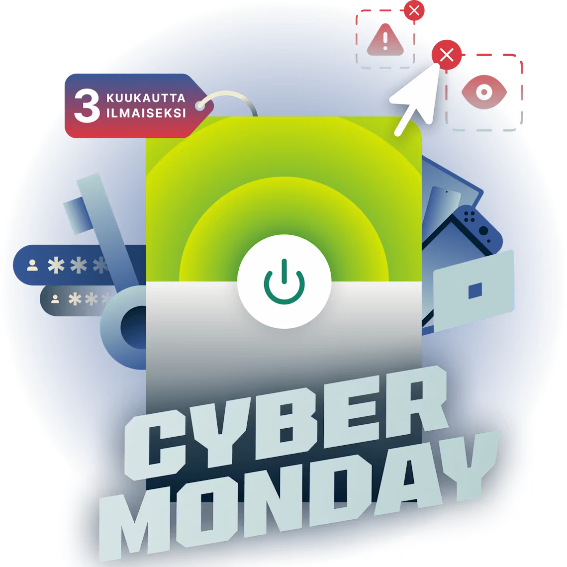 Hanki Cyber Mondayn paras VPN-tarjous