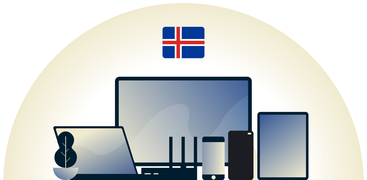 Iceland VPN beskytter en række forskellige enheder.