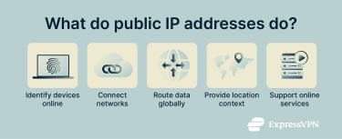 A list of public IP uses