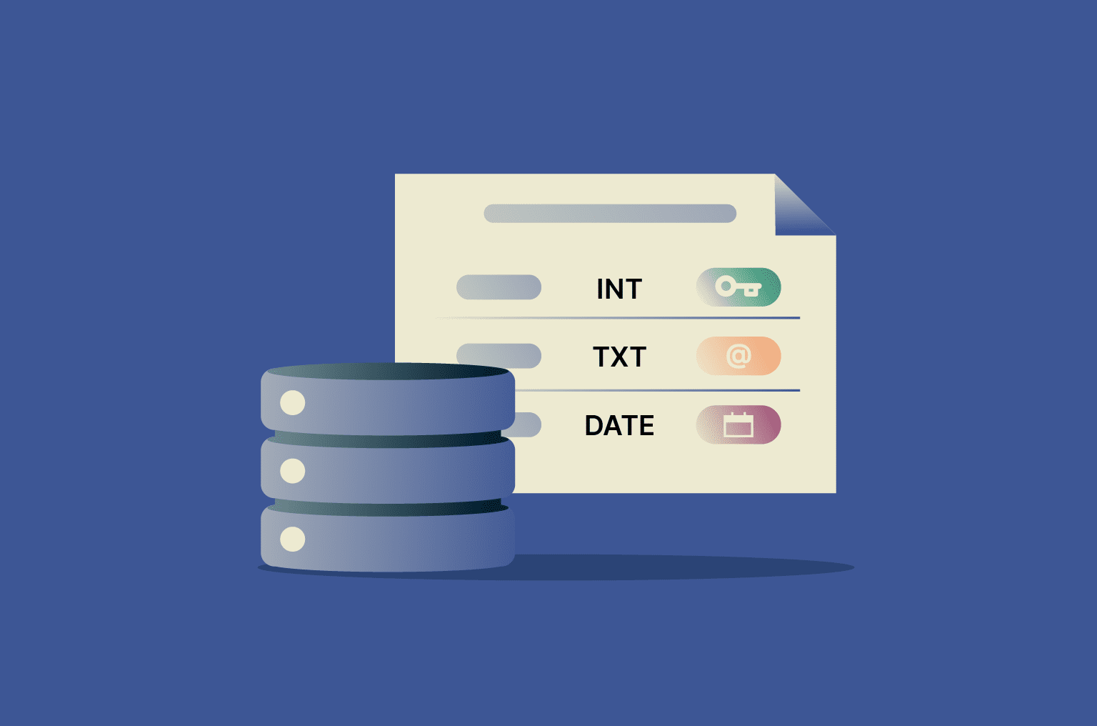 Data dictionary